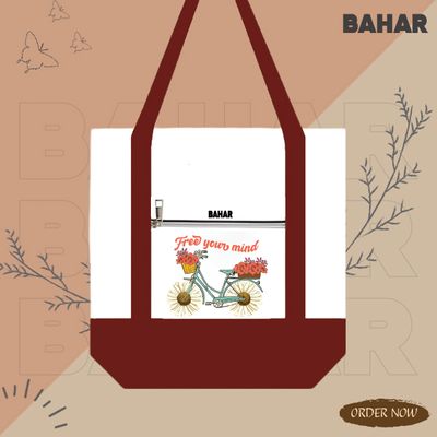 Casual Tote Shoulder Bag for Women - Dual-Color Tote Bag_img_1