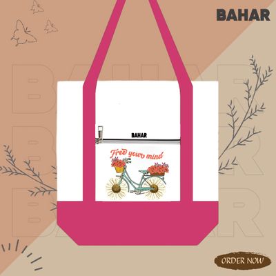 Casual Tote Shoulder Bag for Women - Dual-Color Tote Bag_img_2