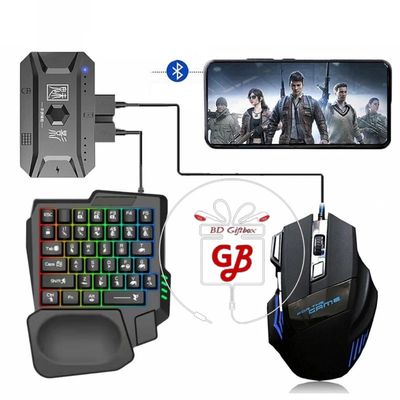 Mobile Gaming RGB Keyboard & Mouse Combo( Gearup k190)_img_0