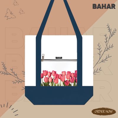 Mummy bag for mother to carry her babies product Dual-Color Tote Bag_img_5