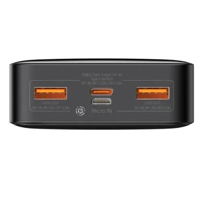 Baseus Bipow 30000mAh 20W Power Bank- Black Color_img_2