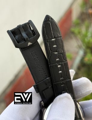 ARMANI AUTOMATIC BELT FULL BLACK_img_1