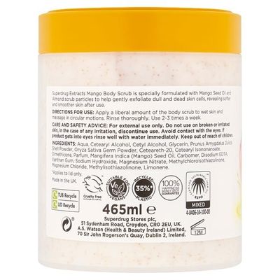 Extracts body care mango body scrub 465ml_img_1