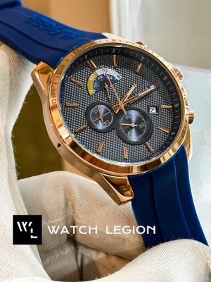 HILFIGER BLUE BELT ROSE GOLD CASE_img_1
