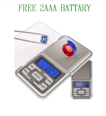 Jewelry Pocket Weight Scale - Silver - Weight Machine_img_0