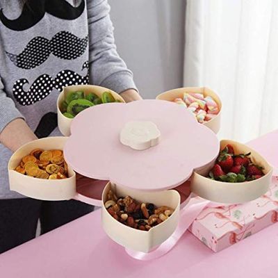Multipurpose Rotating Storage Box – Spice, Masala, Pickle, Snack, Candy & Dry Fruit Organizer_img_2