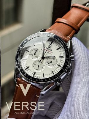 Omega Speedmaster mustard belt white dial_img_0