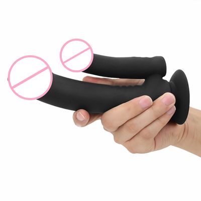 Vagina Clitoris Massager Sex Toys for Women Female Double Dildo Vibrators Lesbian Dildo Butt Plug_img_3