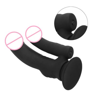 Vagina Clitoris Massager Sex Toys for Women Female Double Dildo Vibrators Lesbian Dildo Butt Plug_img_5