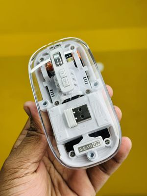 Gearup Wm30 Transparent 2.4g + Bluetooth Magnetic Mouse_img_0