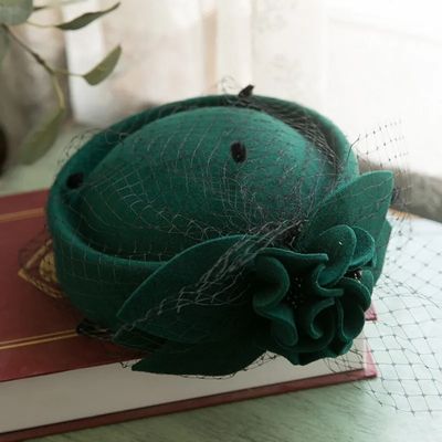 fascinating Flower hair band shading Hat_img_2