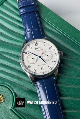 IWC Portuguese leather belt