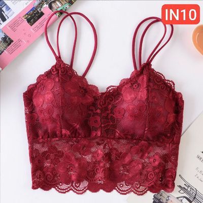 Flower lace Suspender Top Bra_img_1