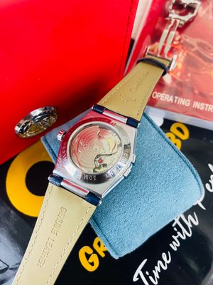 Omega constellation white dial sweep movement_img_2