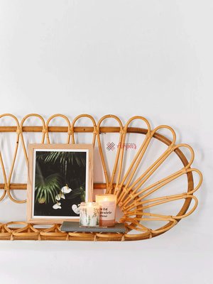 Exclusive Style Rattan Wall Shelf_img_2
