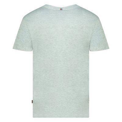 Men's T-Shirt Short Sleeve with Light Grey Flag_img_1