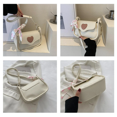 Sophisticated Love Retro PU Leather Saddle Bag – Women’s Crossbody & Shoulder Bag for Casual, Travel & Daily Use_img_2