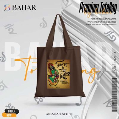 Bengali Typography Tote Bag_img_4