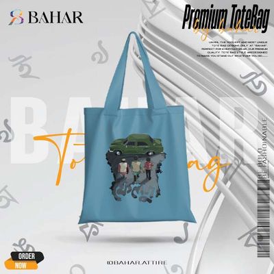 Feluda Typography Tote Bag_img_1