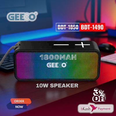 geeoo s50 rgb wireless speaker