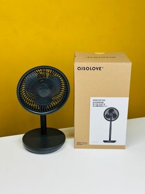 Xiaomi AISOLOVE F5 Pro Max (10,000mAh Battery) Rechargeable Fan – Black Color। রিচার্জিবল ফ্যান ।_img_3