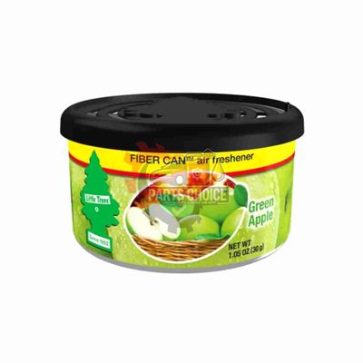 LITTLE TREES GREEN APPLE SCENT FIBER CAN CAR AIR FRESHENER_img_0