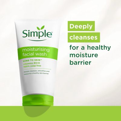 Simple – Moisturising Facial Wash (Vitamin B5 + E)_img_1