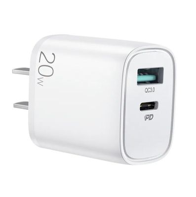 Joyroom L-QP205 20W dual ports fast wall charger ফাস্ট মোবাইল চার্জার।_img_0