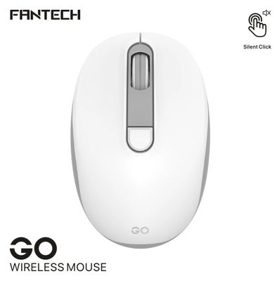 Fantech Go W192 White Silent Wireless Mouse – White Color ওয়্যারলেস মাউস।_img_0