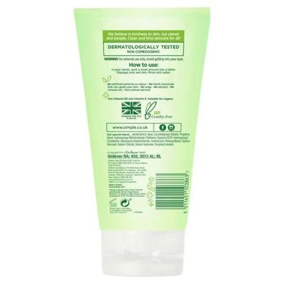 Simple – Refreshing Facial Wash (Vitamin B5 + E)_img_2