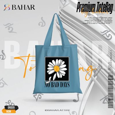 Trendy Top Handle Tote Canvas Bag_img_2