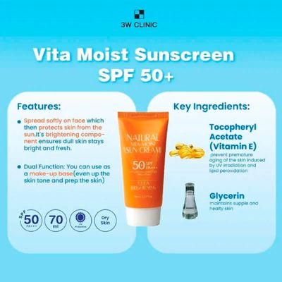 XAI Cosmetics – Natural Vita-Moist Sun Cream SPF 50+ PA+++_img_2