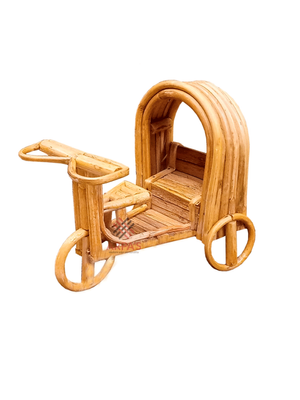Rattan Rickshaw Showpiece_img_0
