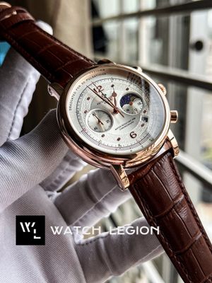 PATEK BROWN BELT TWO CHRONO ROSE GOLD CASE WHITE DIAL_img_0