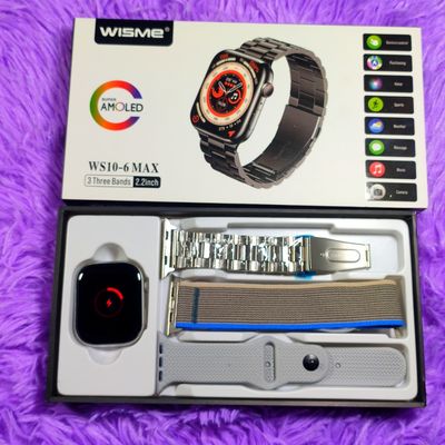 Wisme WS 10-6 Max Smartwatch – প্রিমিয়াম সুপার অ্যামোলেড কার্ভ ডিসপ্লে ও ৩টি স্ট্র্যাপ!_img_4