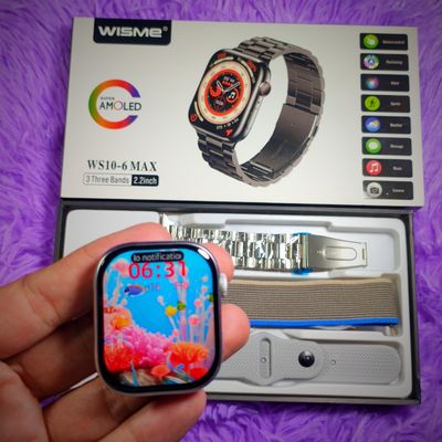 Wisme WS 10-6 Max Smartwatch – প্রিমিয়াম সুপার অ্যামোলেড কার্ভ ডিসপ্লে ও ৩টি স্ট্র্যাপ!_img_3