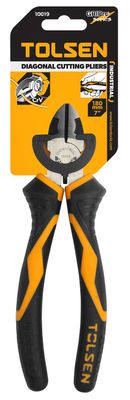 TOLSEN 7" Diagonal Cutting Pliers (180mm) Industrial GRIPro Series Model: 10019_img_3