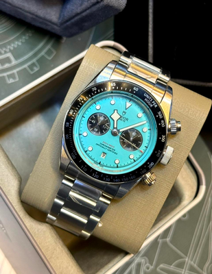 Tudor Black Bay Chronograph Tiffany Dial Euro Grade_img_0