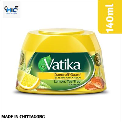 Vatika Dandruff Guard Styling Hair Cream 140ml_img_0