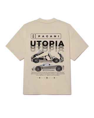 Pagani Utopia Oversized Tshirt - Beige_img_0