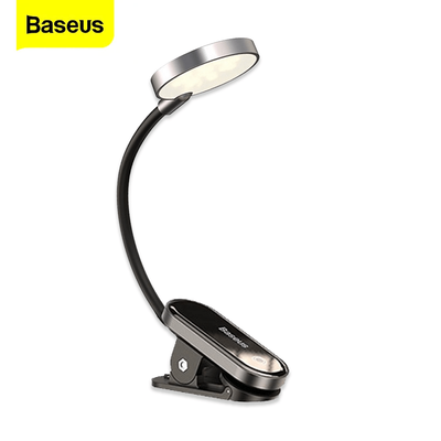 Baseus Rechargeable Mini Clip Lamp For Book Reading, Aquarium, Laptop Keybaord Light Portable And Useful (DGRAD-0G)_img_2