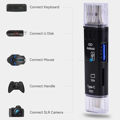 Multifunction OTG Card Reader- Type-C/USB /Micro USB/micro SD Memory Card Reader মেমোরি কার্ড রিডার।_img_2