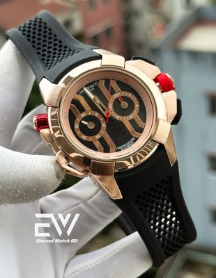 JACOB & CO MESSI EDITION RG CASE BLACK DIAL BLACK BELT_img_0