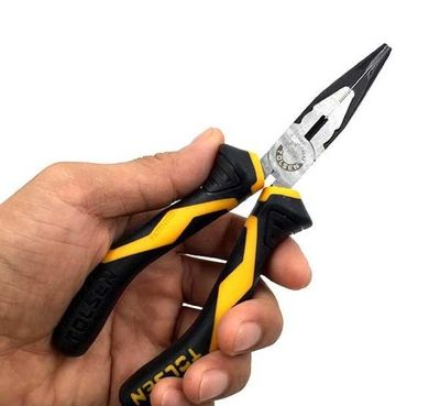 TOLSEN Long Nose Pliers ( 6" | 8" ) CrV Industrial Series Model: 10021 | 10022_img_5