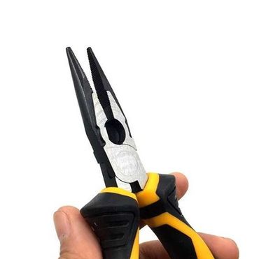 TOLSEN Long Nose Pliers ( 6" | 8" ) CrV Industrial Series Model: 10021 | 10022_img_4