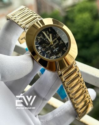 RADO AUTOMATIC GOLD BODY BLACK DIAL_img_0