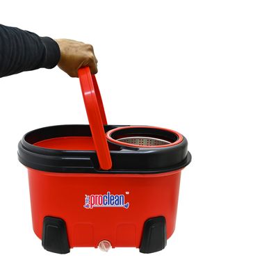 Regular Rotary/Spin Mop Floor Cleaning Mop_RM-0032_Red_img_5