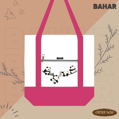 Mummy bag for mother to carry her babies product Dual-Color Tote Bag_img_2