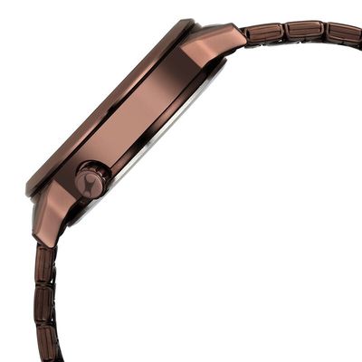 Fastrack NS3301QM01 Exuberant Quartz Multifunction Brown Dial Stainless Steel Strap Watch_img_2