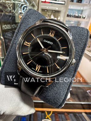 CASIO ENTICER BLACK DIAL LEATHER STRAP MENS WATCH I MTP-V005L-1B5UDF_img_1